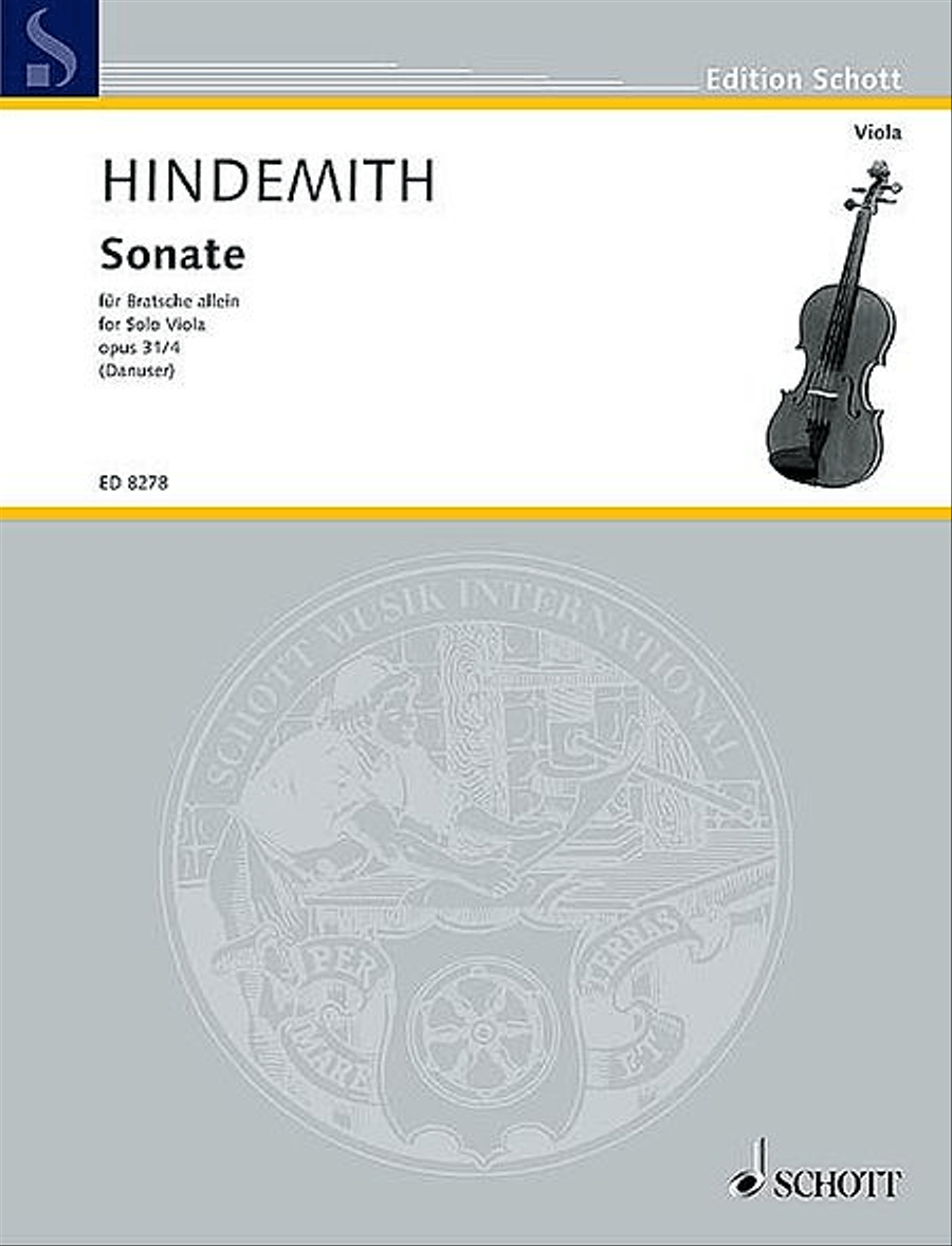 Sonata, Op. 31, No. 4 Viola Solo scores gallery preview page 1