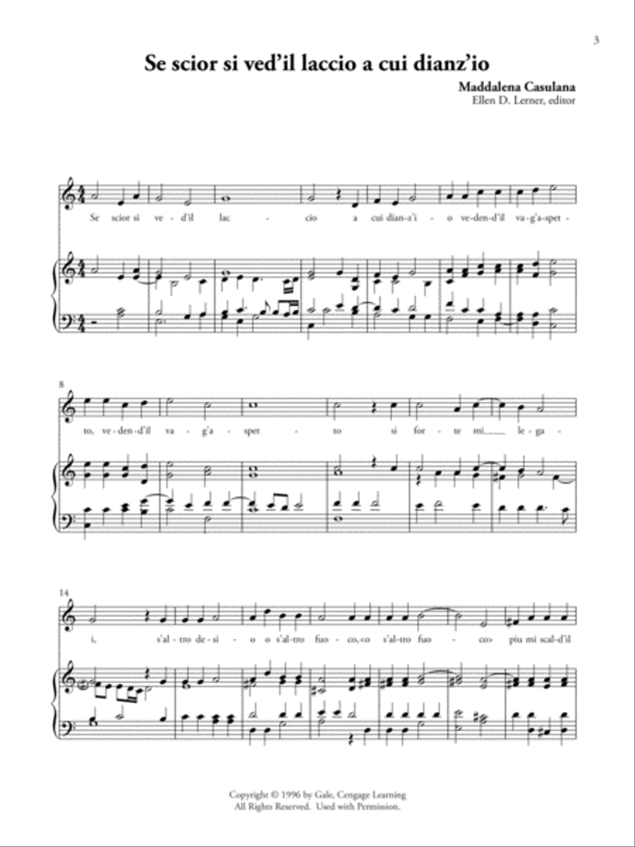 24 Italian Songs & Arias by Women Composers Chamber Music scores gallery preview page 2