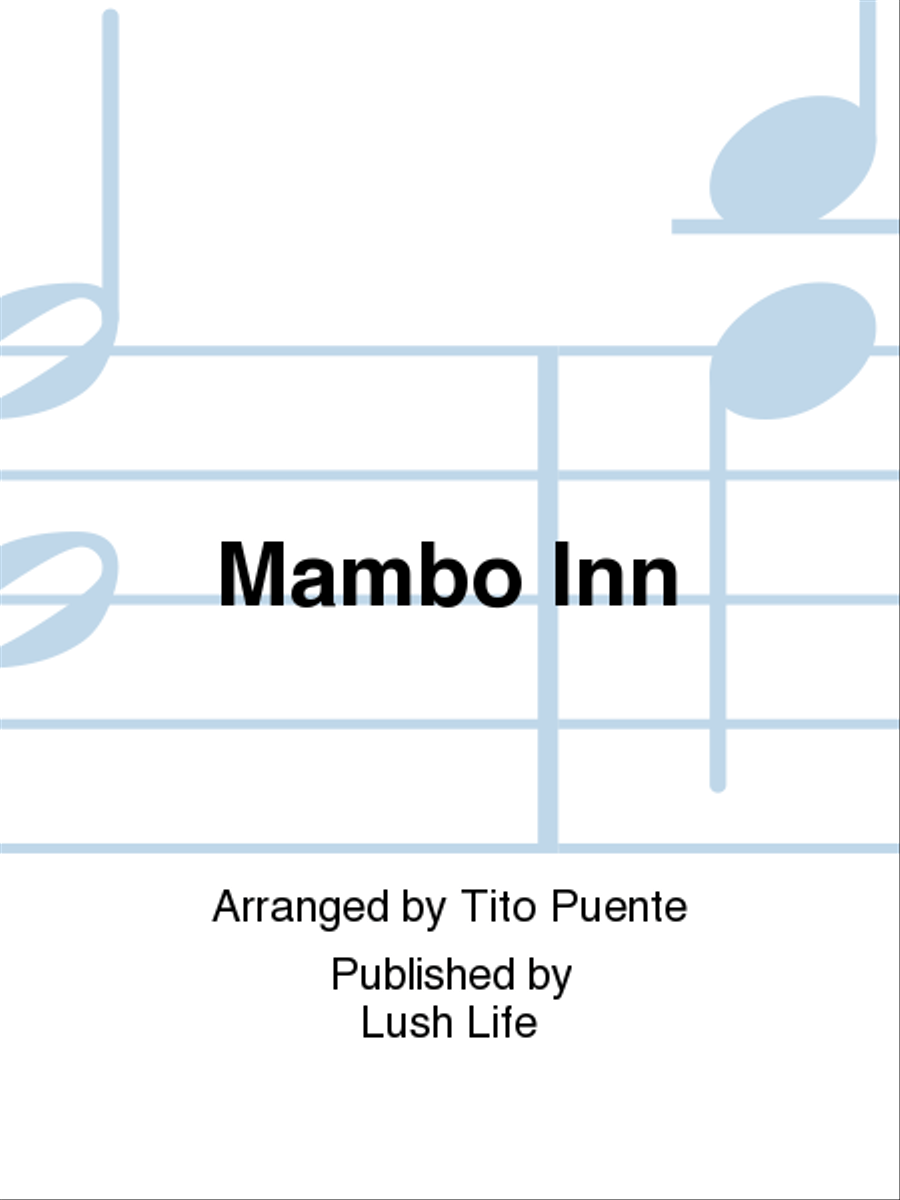 Mambo Inn Big Band scores gallery preview page 1