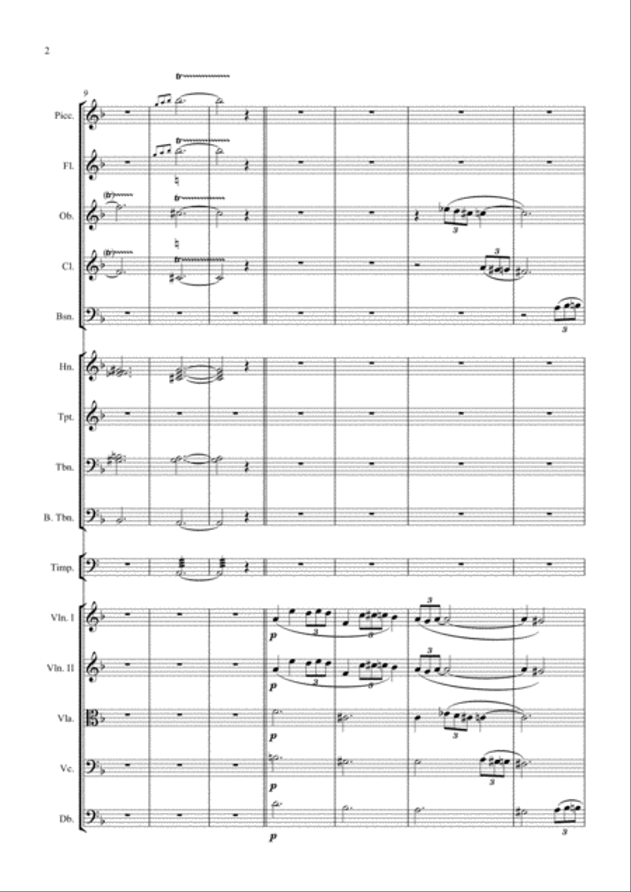 Wheel of Fortune Full Orchestra scores gallery preview page 2