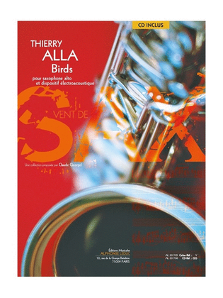 Book cover for Birds Pour Saxophone Alto Et Dispositive Electroacoustique (al30706)