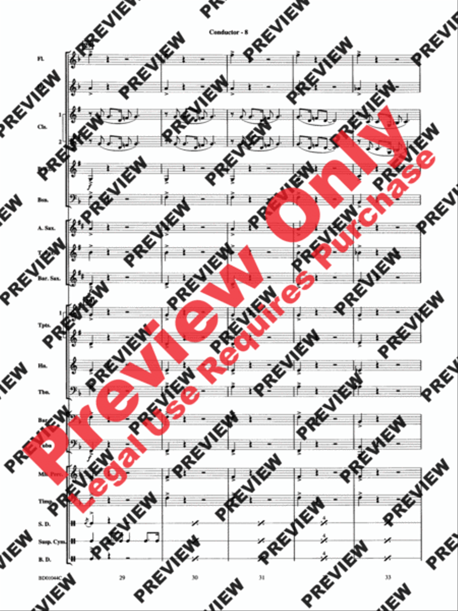 Clarinet Boogie Clarinet Boogie Concert Band scores gallery preview page 10