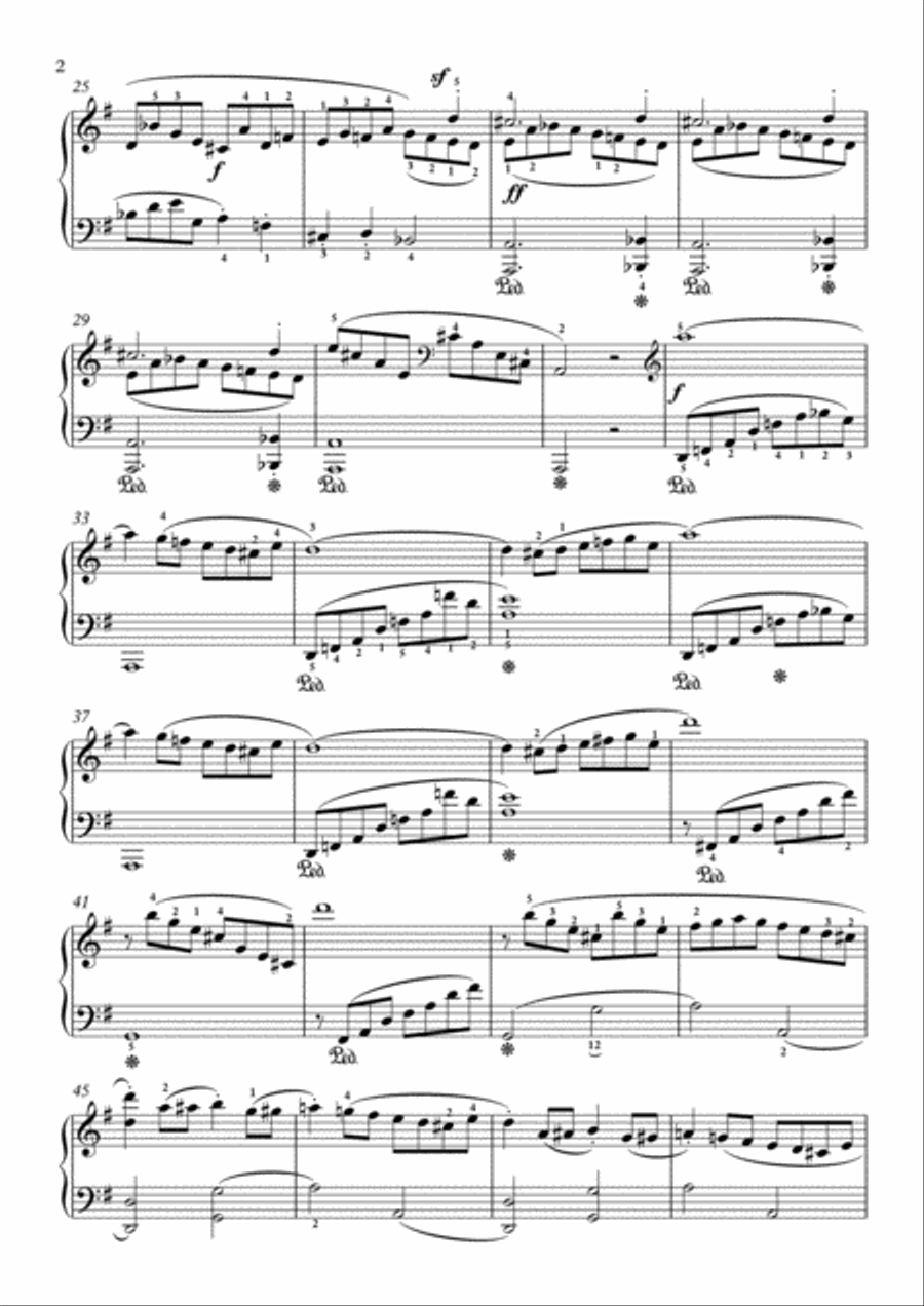 Scarlatti-Sonata in G-Major L.S28 K.513(piano) Piano Solo scores gallery preview page 3