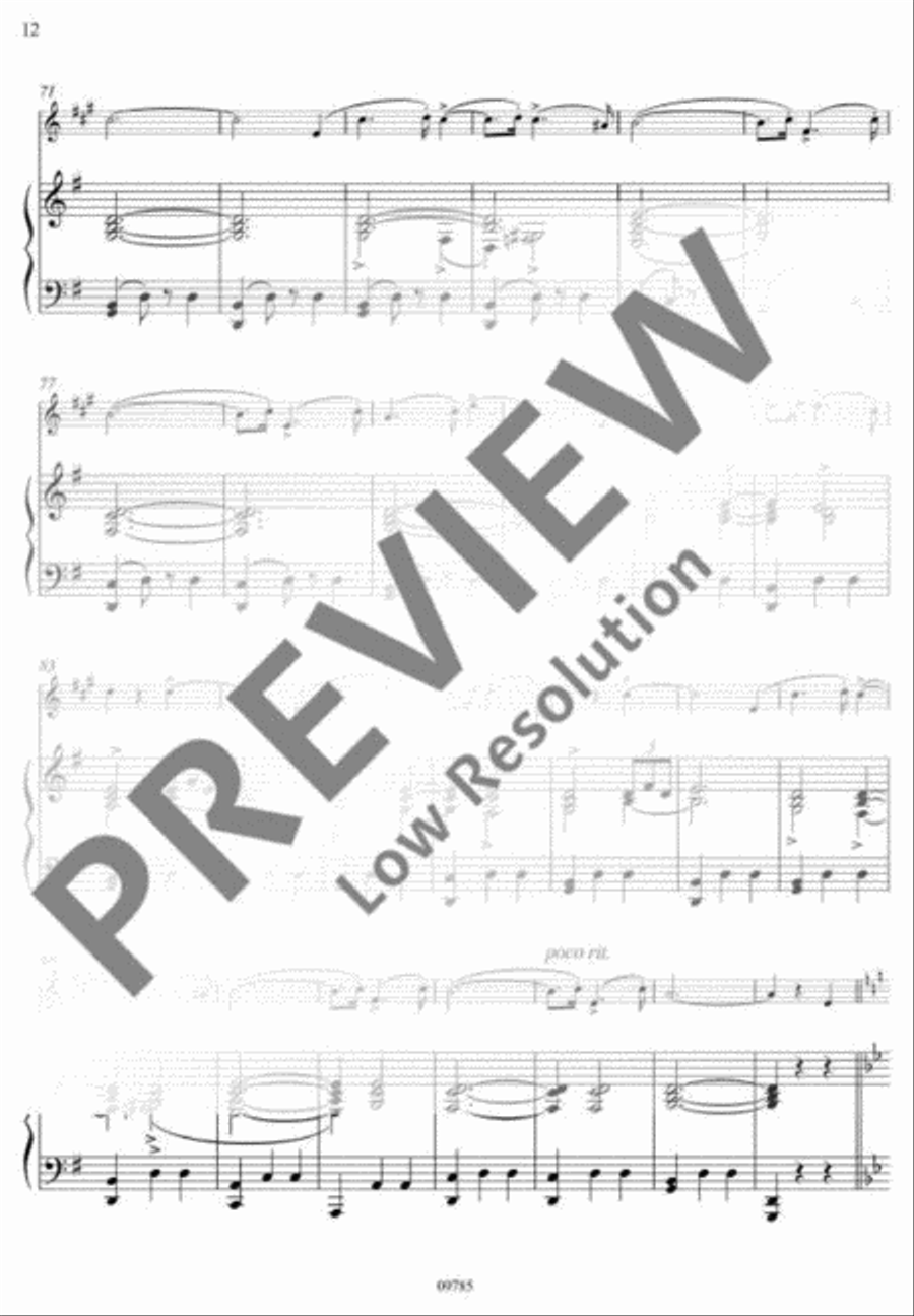 Love's Joy - Love's Sorrow Piano Accompaniment scores gallery preview page 15