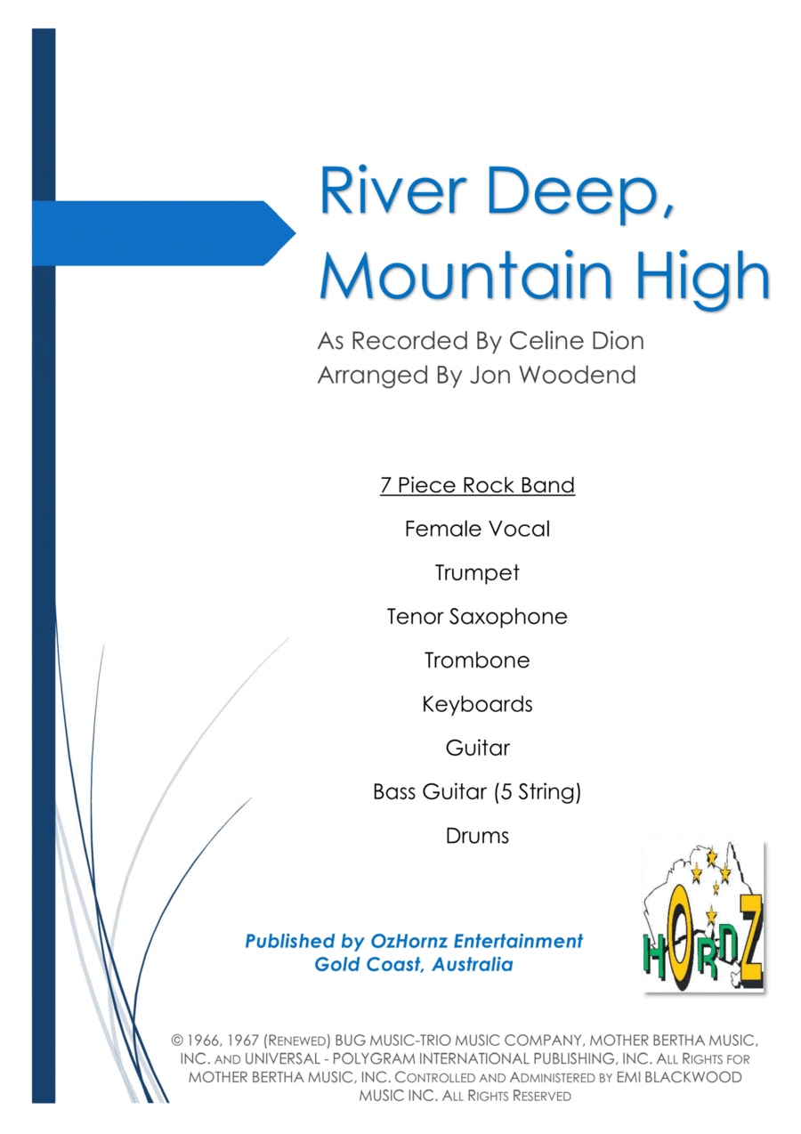 River Deep - Mountain High Jazz Ensemble scores gallery preview page 1