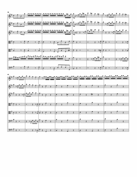 Concerto, string orchestra, Op.2, no.4, G major (Original version)