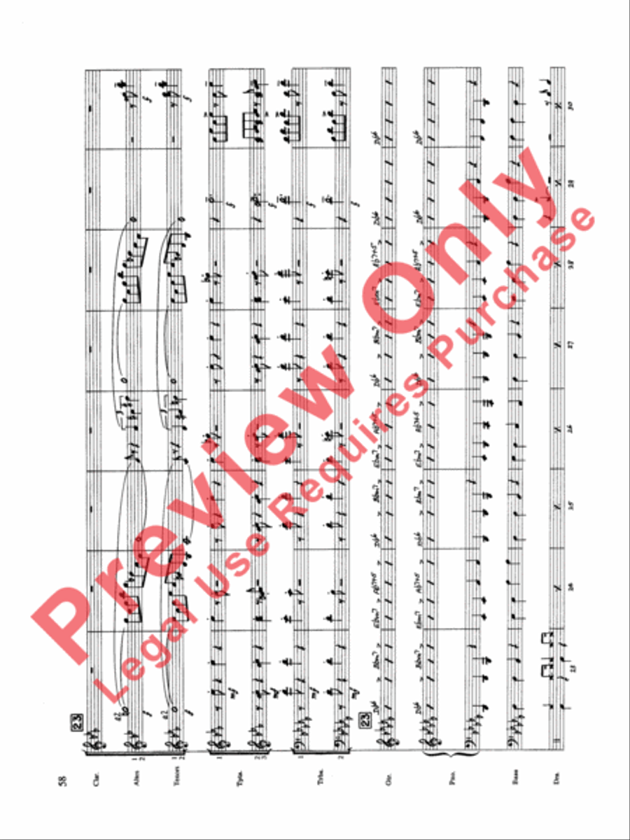 Original Big Band Sounds Big Band scores gallery preview page 59