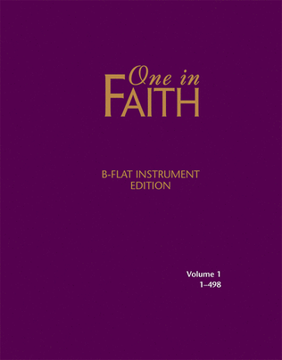 One in Faith Bb Instrument Book