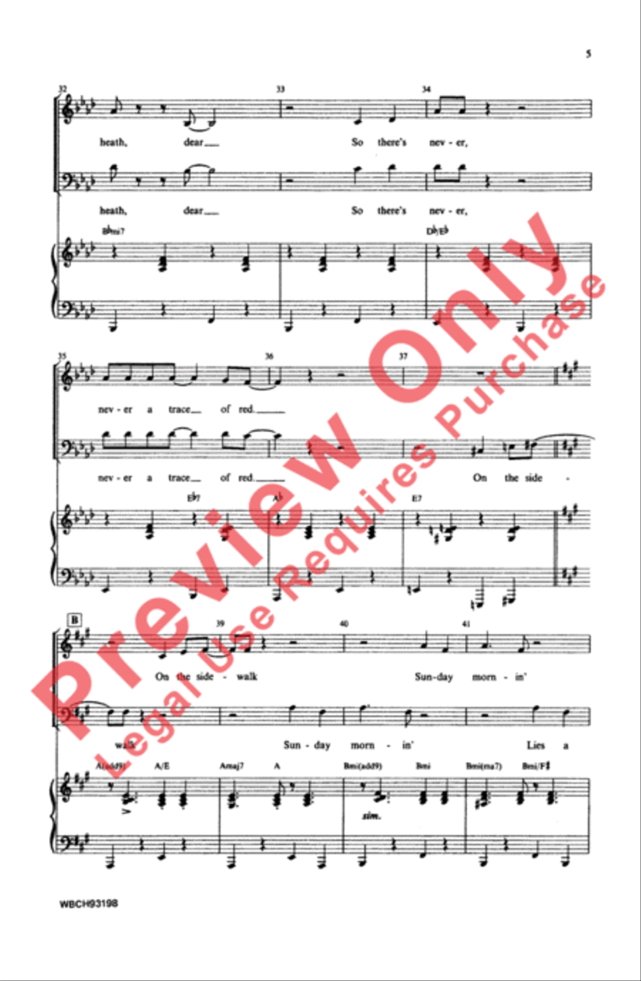 Mack the Knife Mack the Knife 4-Part scores gallery preview page 5