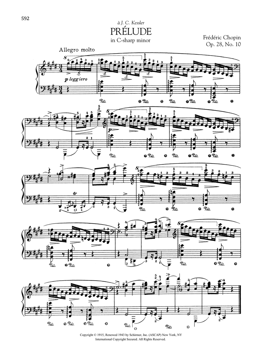 Book cover for Prélude in C-sharp minor, Op. 28, No. 10