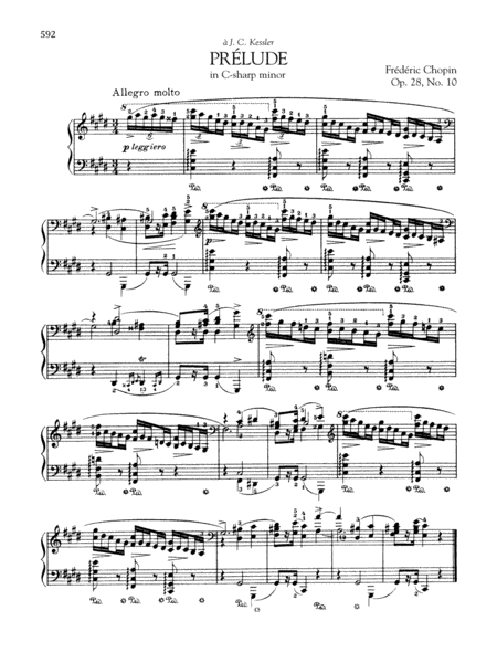 Prélude in C-sharp minor, Op. 28, No. 10