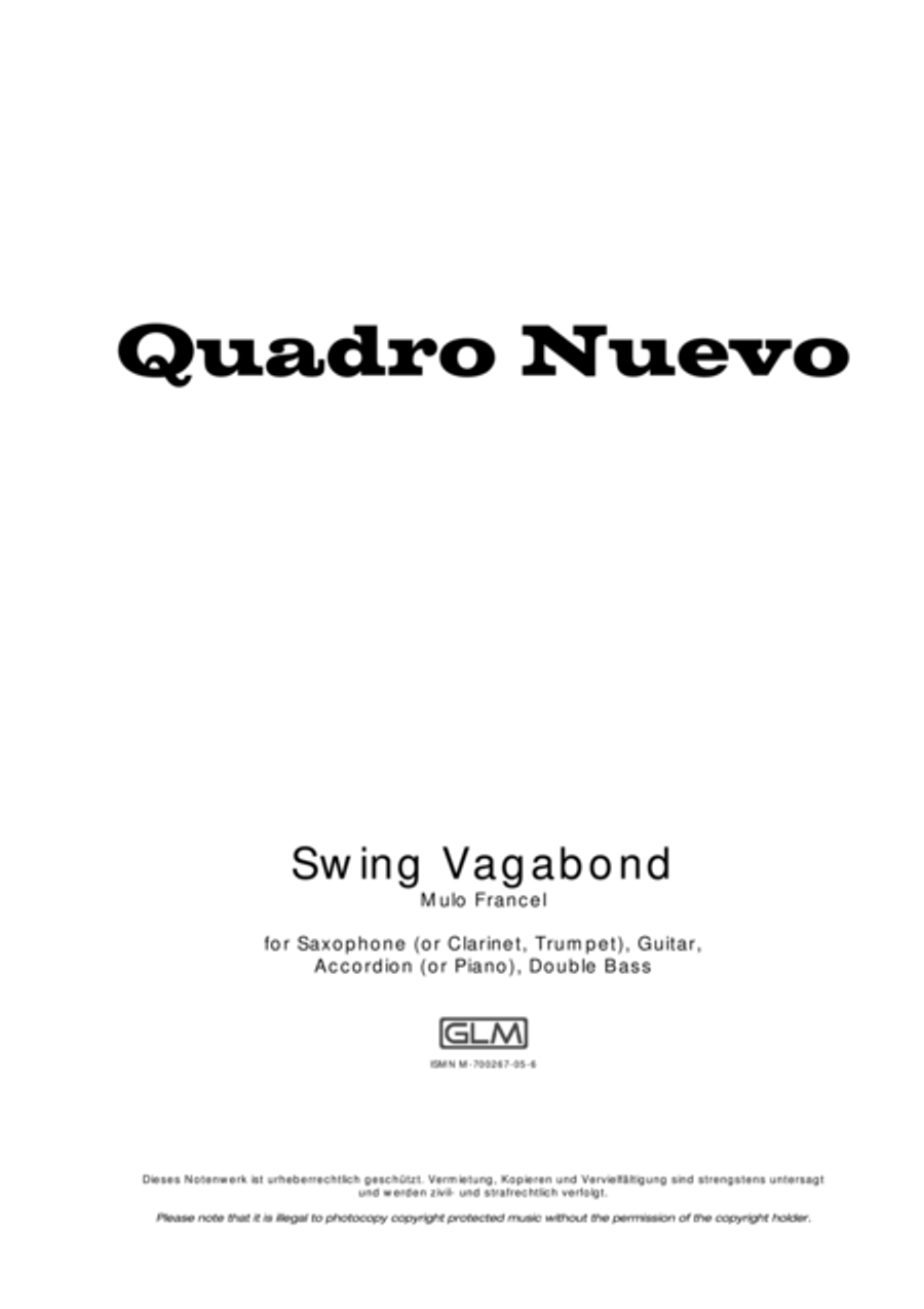 Swing Vagabond Clarinet scores gallery preview page 1