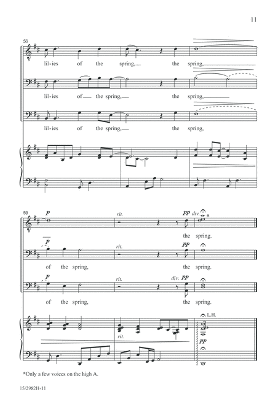 Come in from the Firefly Darkness 3-Part scores gallery preview page 11