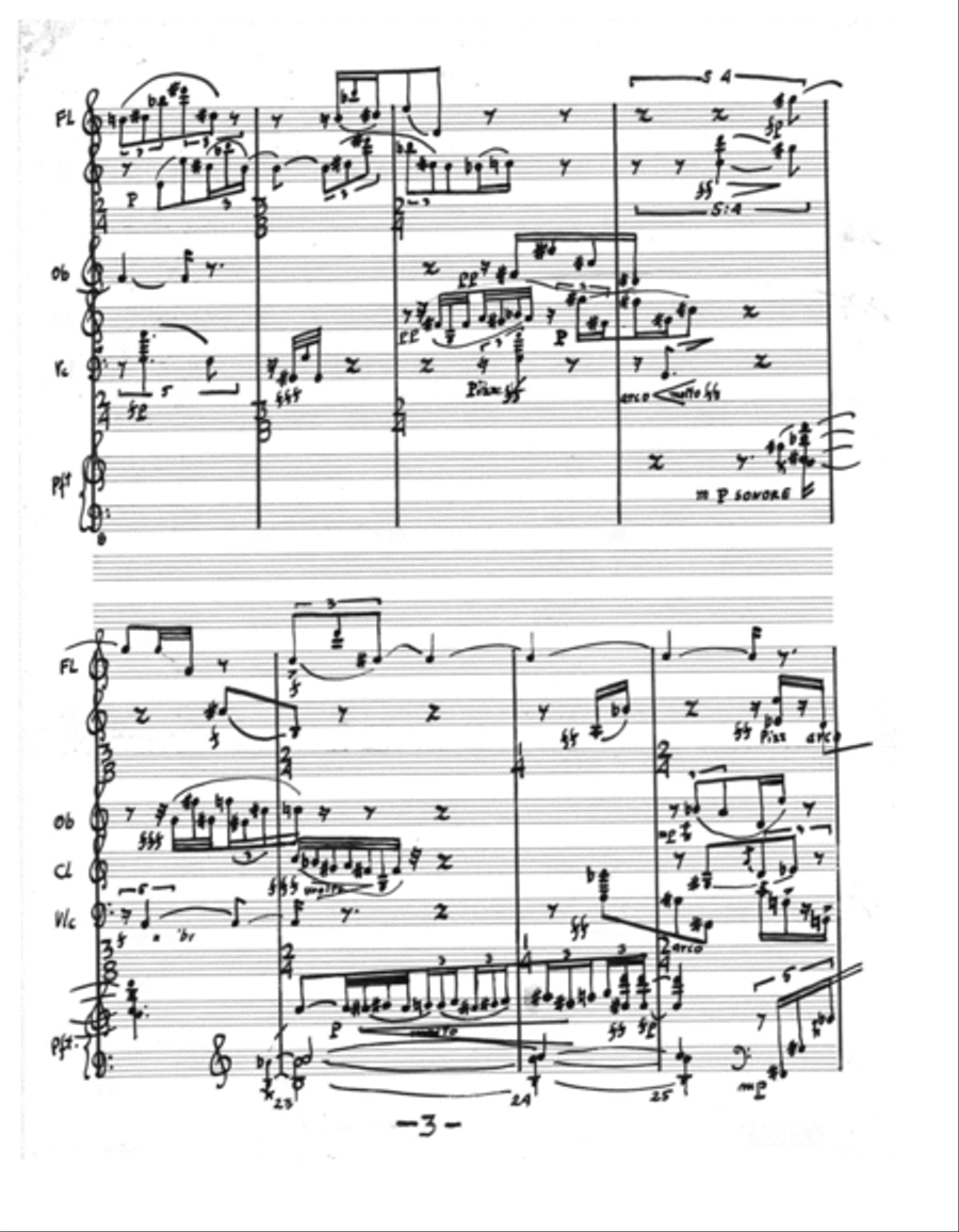 [Pleskow] Sextet Small Ensemble scores gallery preview page 6