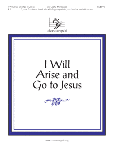 I Will Arise and Go to Jesus - 3-5 octave HB Score