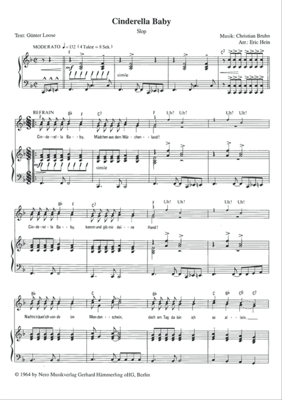 Cinderella Baby Cinderella Baby Voice scores gallery preview page 4