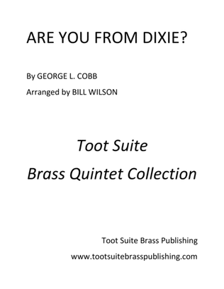 Book cover for Are You From Dixie?