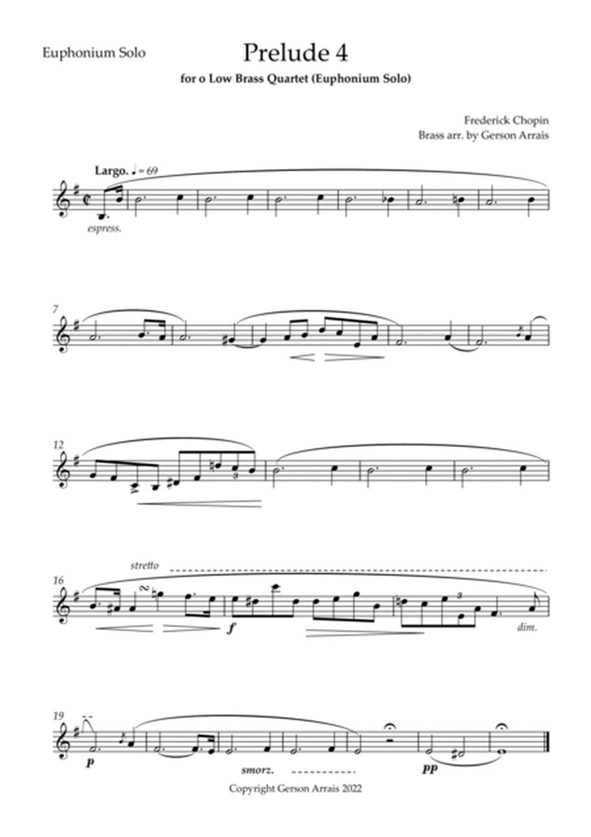 Prelude 4 for Low Brass Quartet image number null