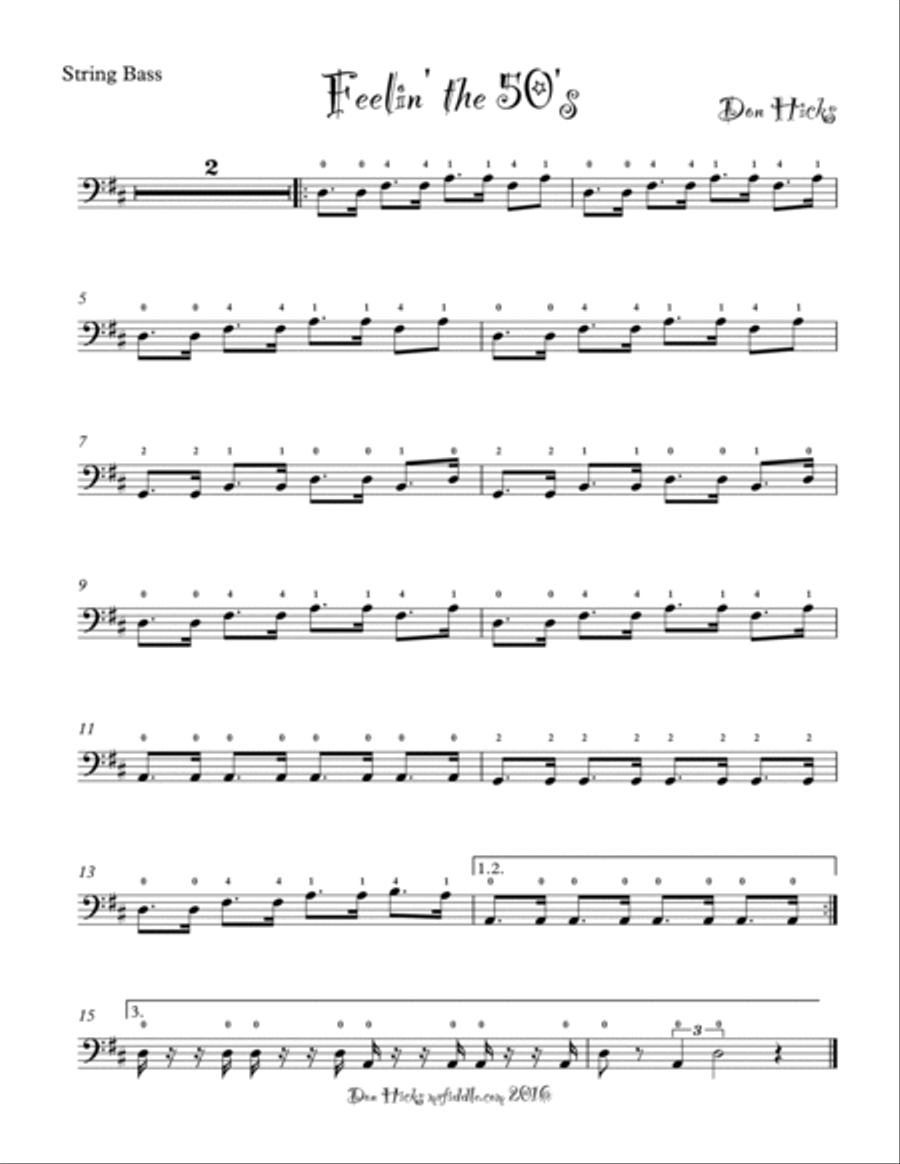 Feelin' the 50's String Orchestra scores gallery preview page 6