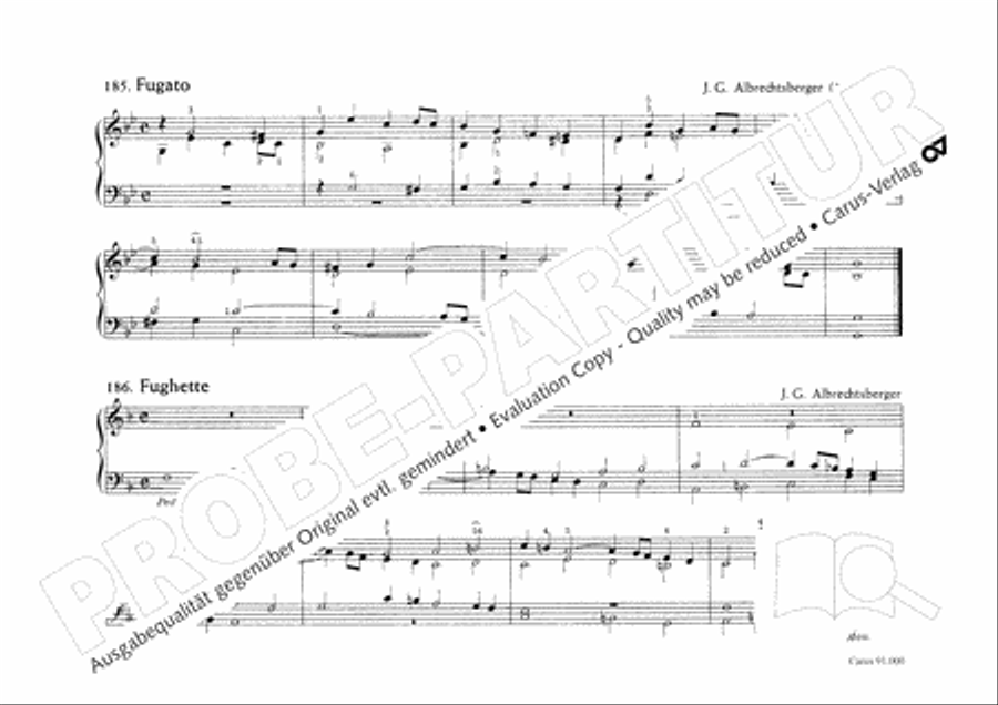 Orgelschule Orgelschule Organ scores gallery preview page 150