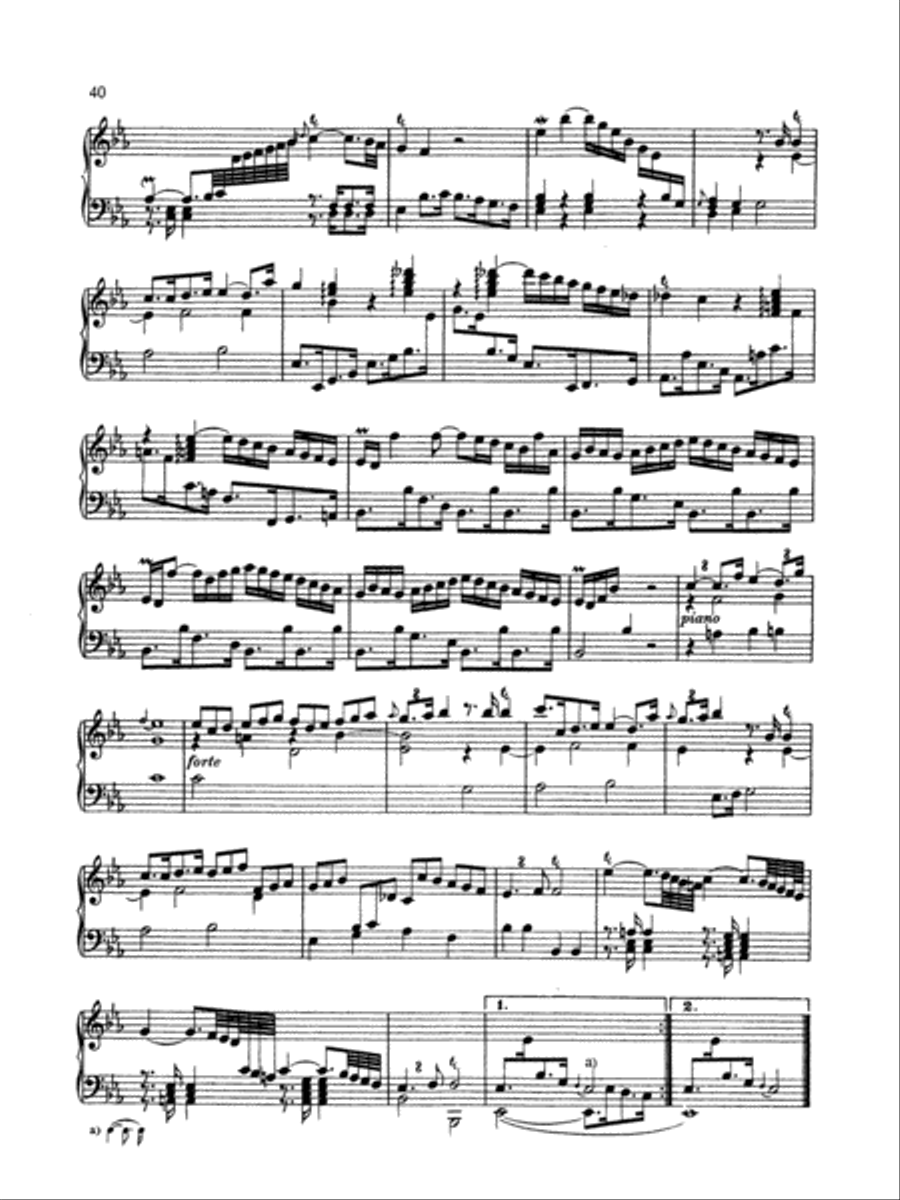 Bach: The Württenburg Sonatas (Complete) Piano Solo scores gallery preview page 4
