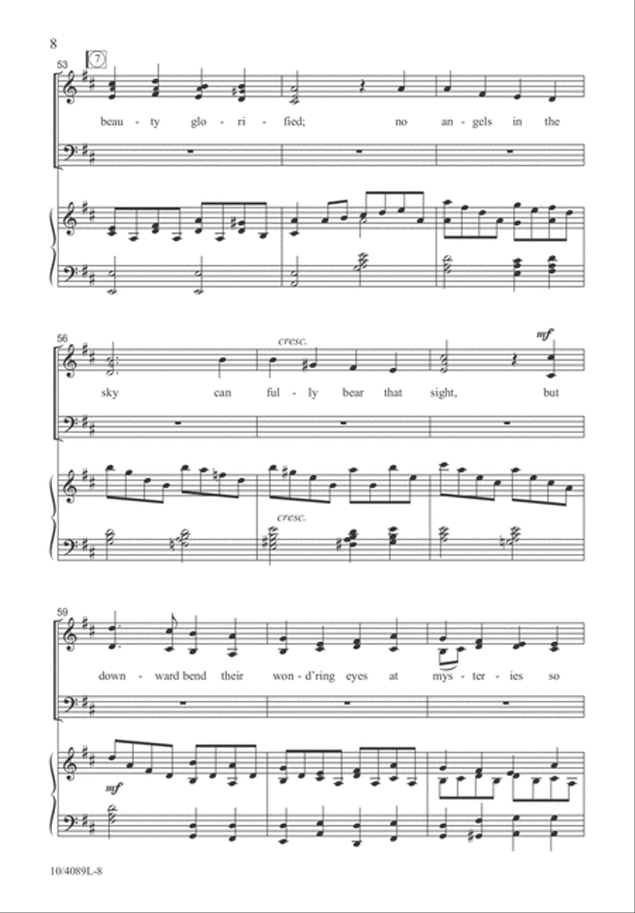 Crown Him Redeemer, King! 4-Part scores gallery preview page 9