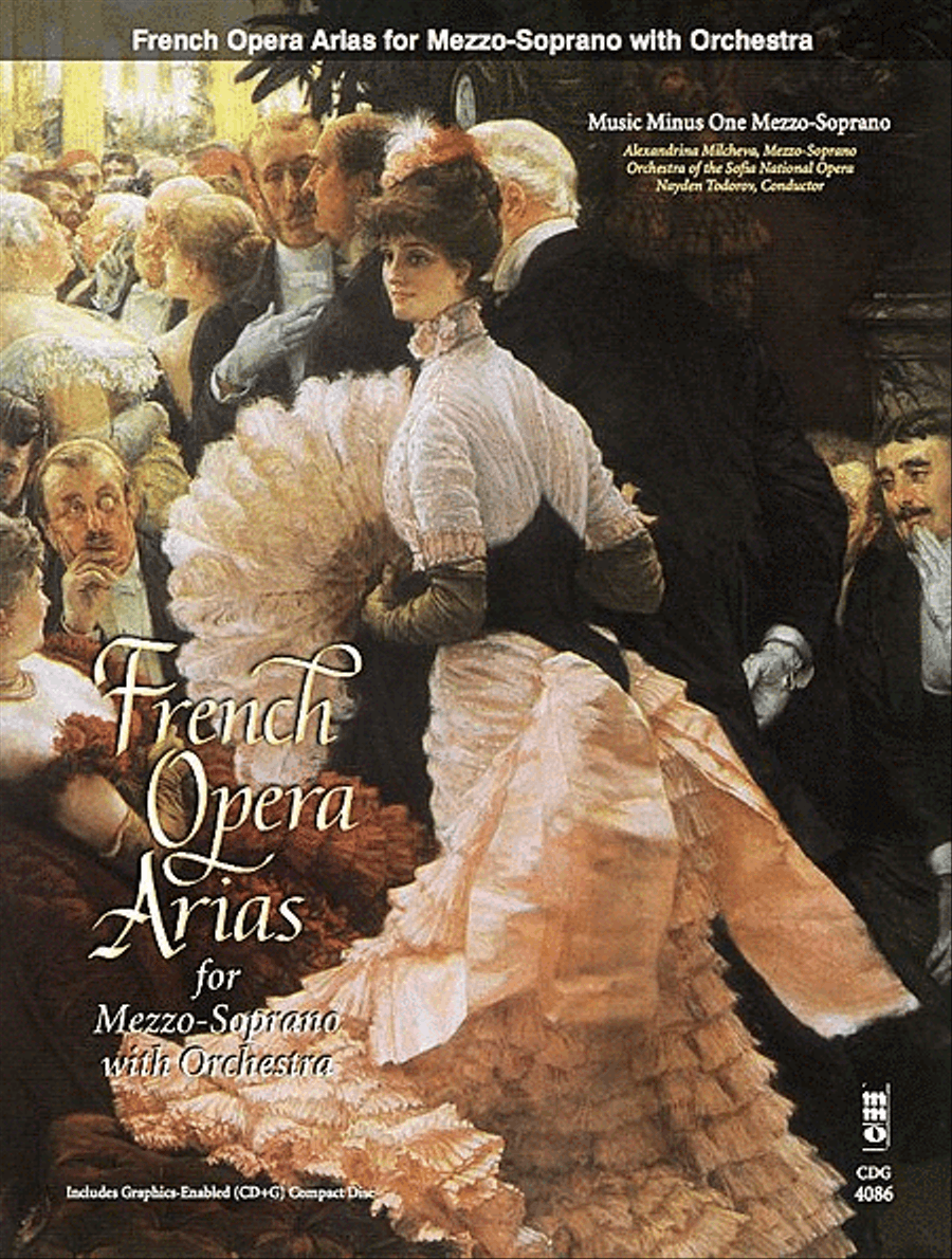 French Arias for Mezzo Soprano and Orchestra Mezzo-Soprano Voice scores gallery preview page 1