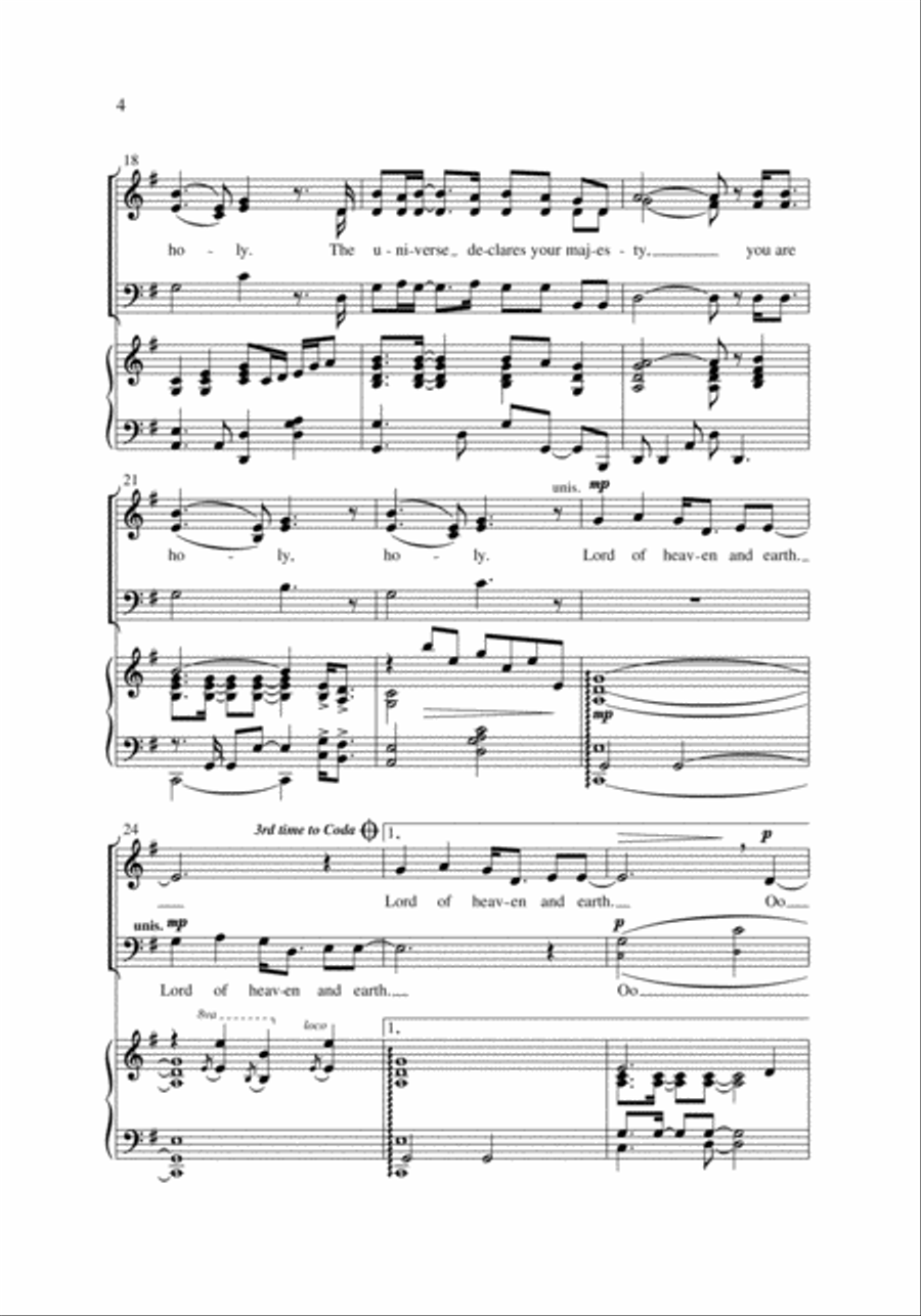 Easy Choir, Vol. 7 Easy Choir, Vol. 7 3-Part scores gallery preview page 4