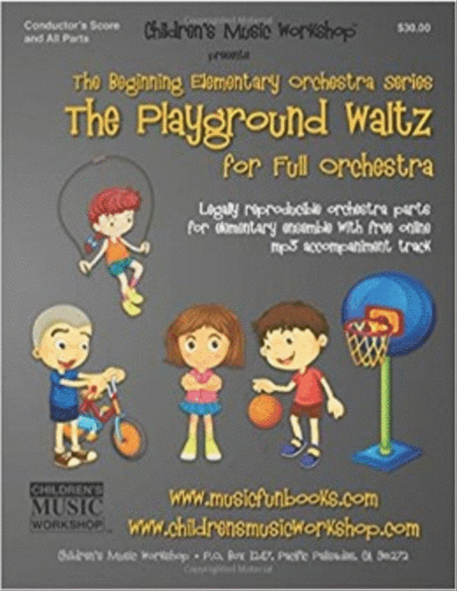 The Playground Waltz Full Orchestra scores gallery preview page 1