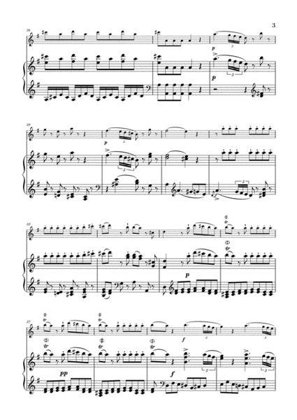 Eine Kleine Nachtmusik for Oboe and Piano image number null