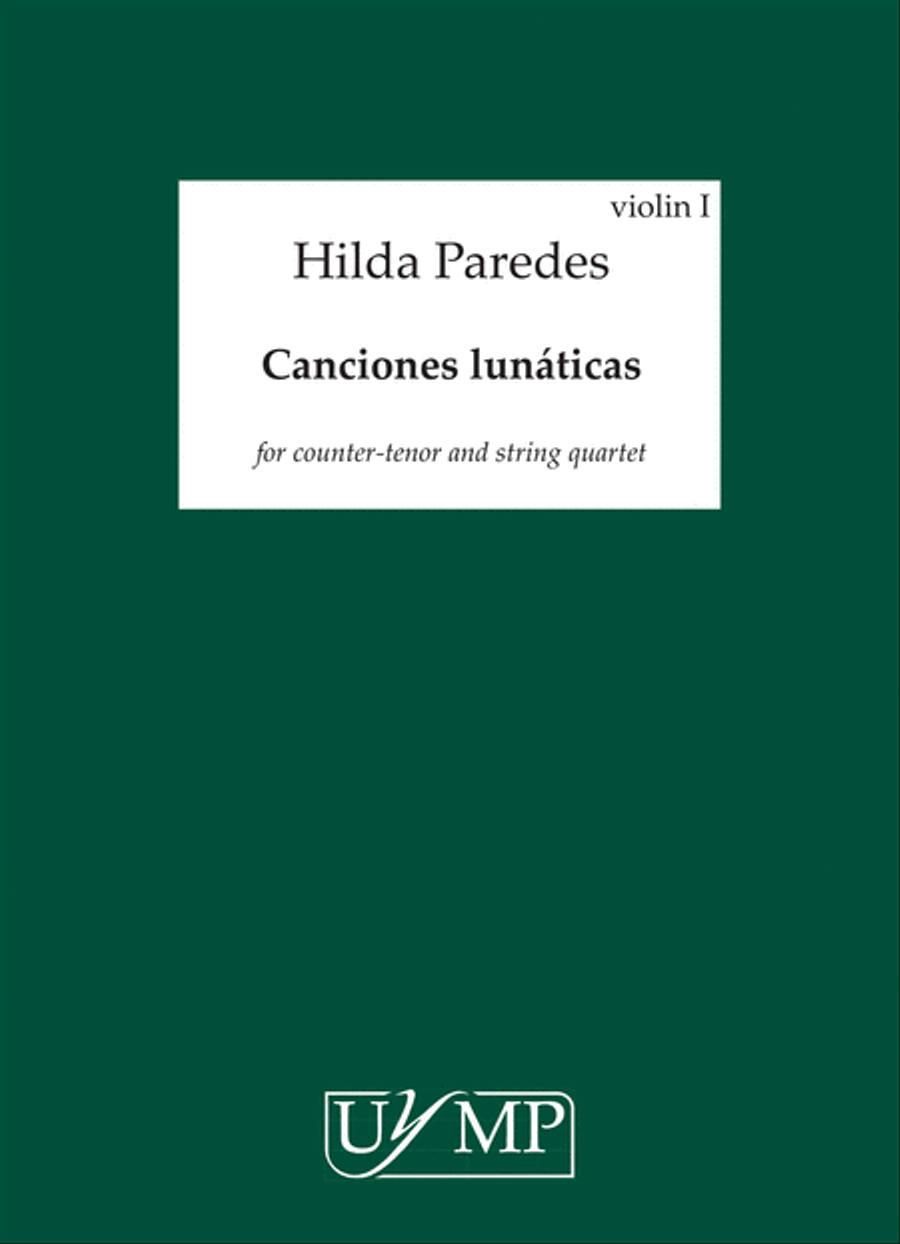 Canciones Lunaticas String Quartet scores gallery preview page 1