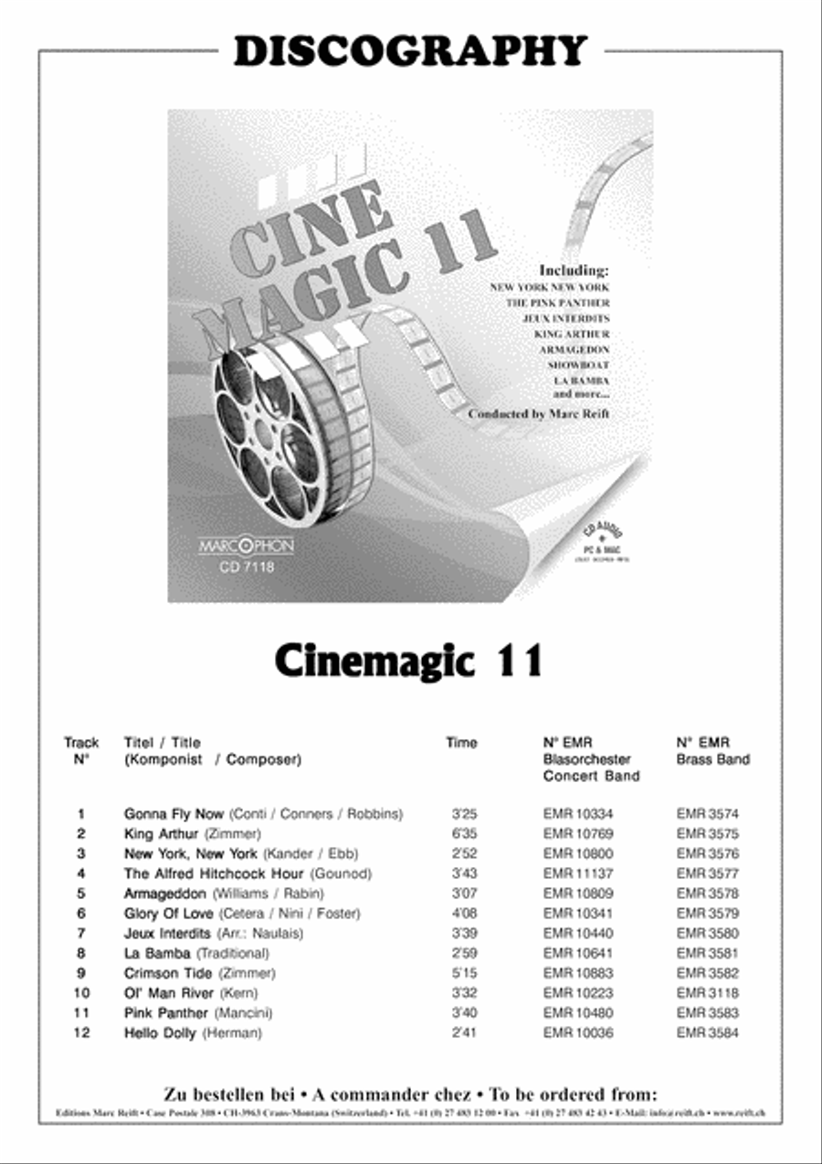 Jeux Interdits Concert Band scores gallery preview page 3