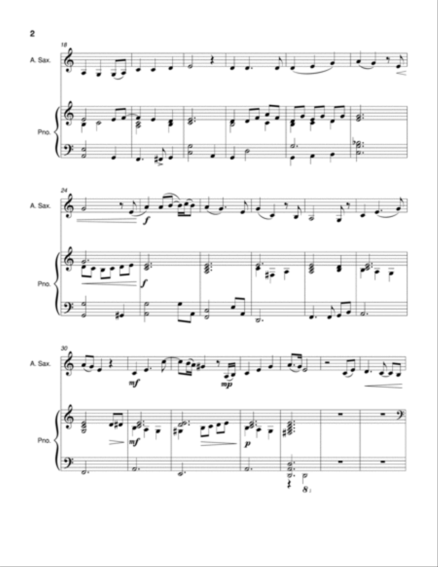 Be Thou My Vision Woodwind Duet scores gallery preview page 2
