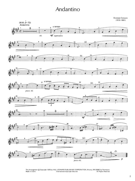Master Solos Intermediate Level – Trumpet