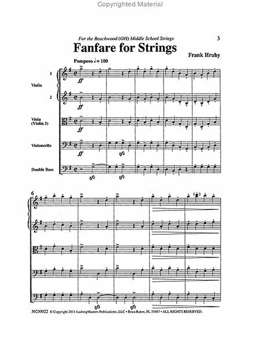 Fanfare for Strings image number null