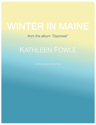 Winter In Maine