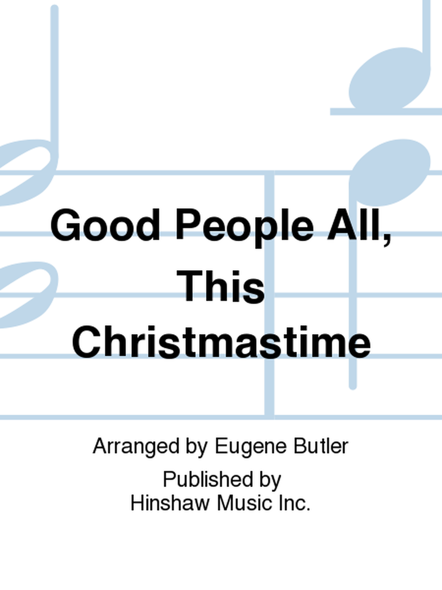 Good People All, This Christmastime image number null