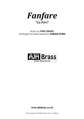 Book cover for Fanfare 'La Peri'