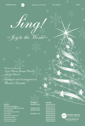 Sing! (Joy to the World) - CD Choral Trax
