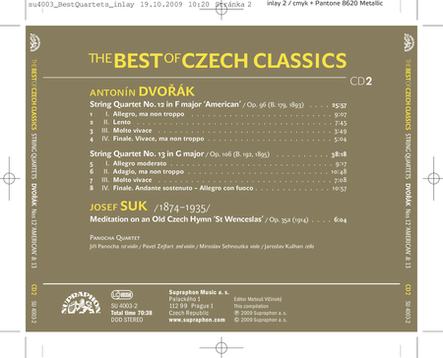 String Quartets: Best of Czech