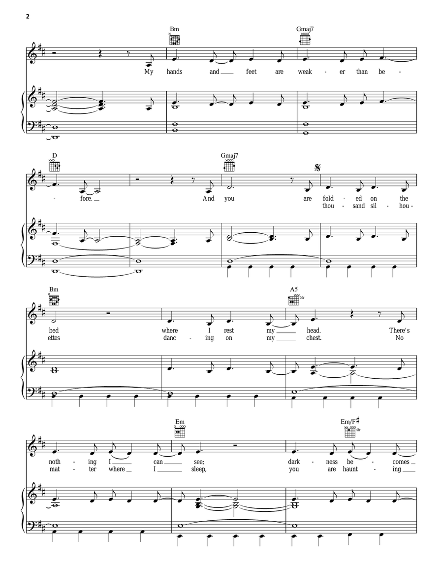 Silhouettes Silhouettes Acoustic Guitar scores gallery preview page 2
