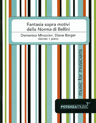 Book cover for Fantasia sopra motivi della Norma di Bellini