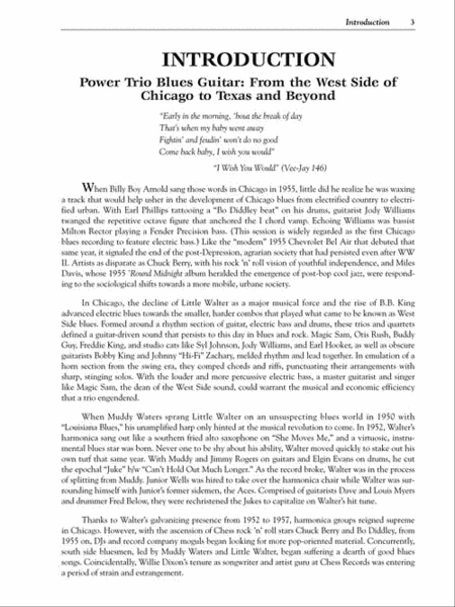 Power Trio Blues Guitar – Updated & Expanded Edition Electric Guitar scores gallery preview page 3