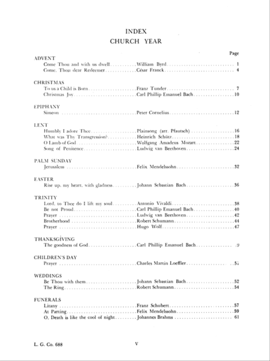 Solos for the Church Year Voice scores gallery preview page 3