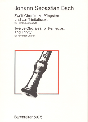 Book cover for Zwölf Choräle zu Pfingsten und Trinitatis