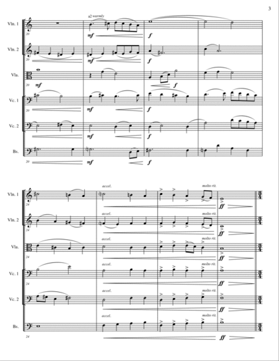 for Sasha (string orchestra) String Orchestra scores gallery preview page 4