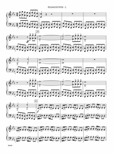 Requiem (The Fifth): Piano Accompaniment