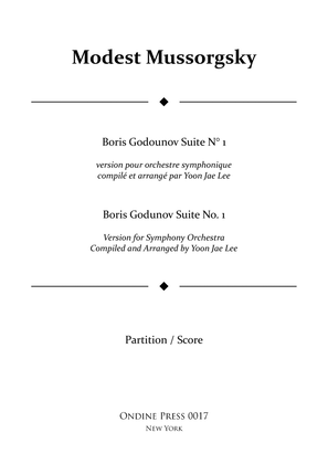 Boris Godunov Suite No. 1 for Symphony Orchestra - Score Only