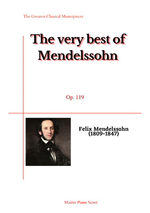 Book cover for Mendelssohn-Op. 119(Piano)