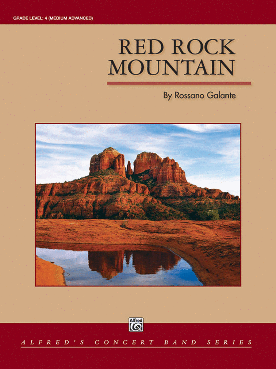 Red Rock Mountain Red Rock Mountain Concert Band scores gallery preview page 1